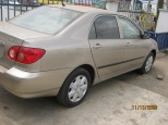 Metallic gold Corolla just arrived ready for purchase